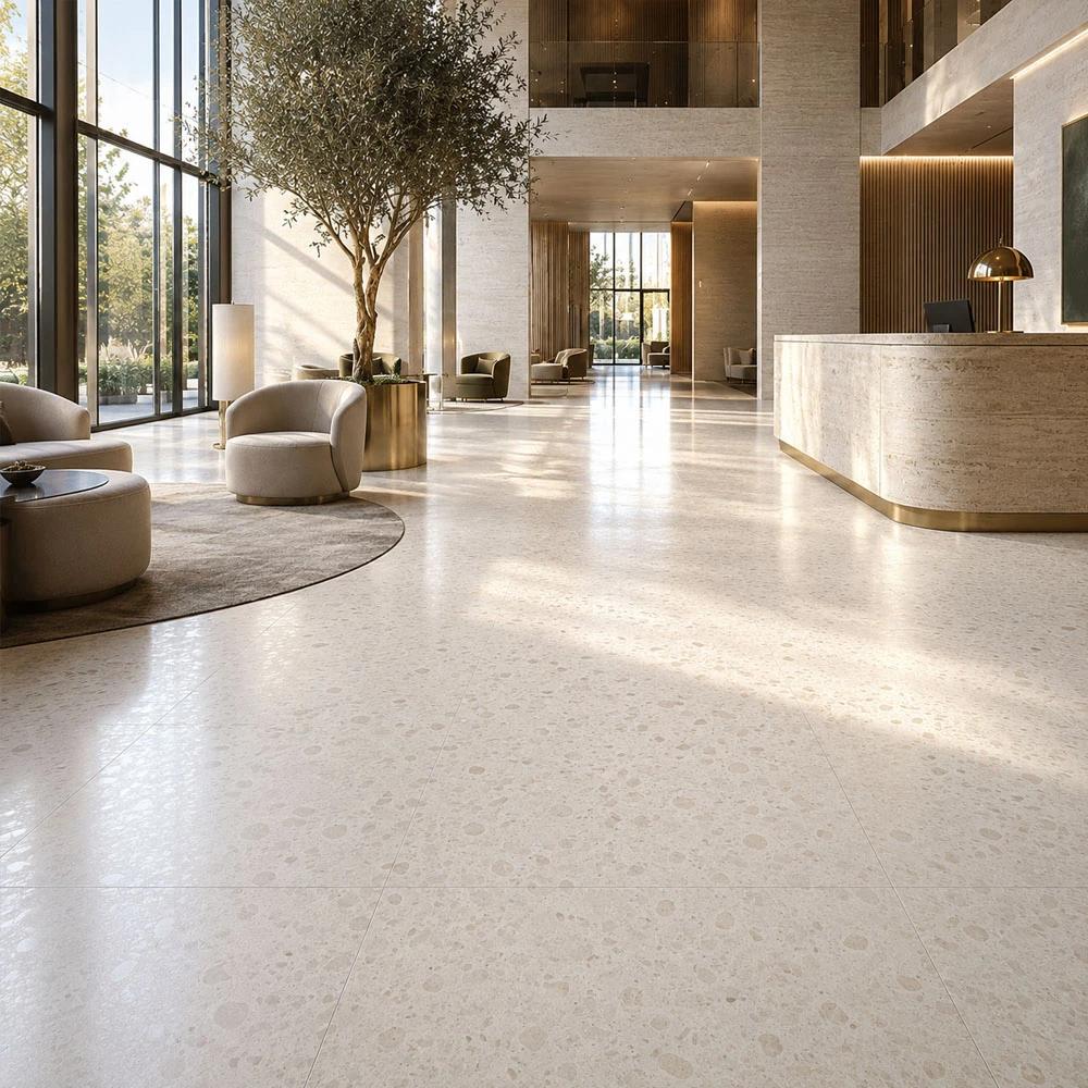 12 Inclusioni Soave Soft Bianco Perla rett 60×60